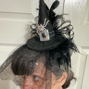 Cute witchy hat fascinator
